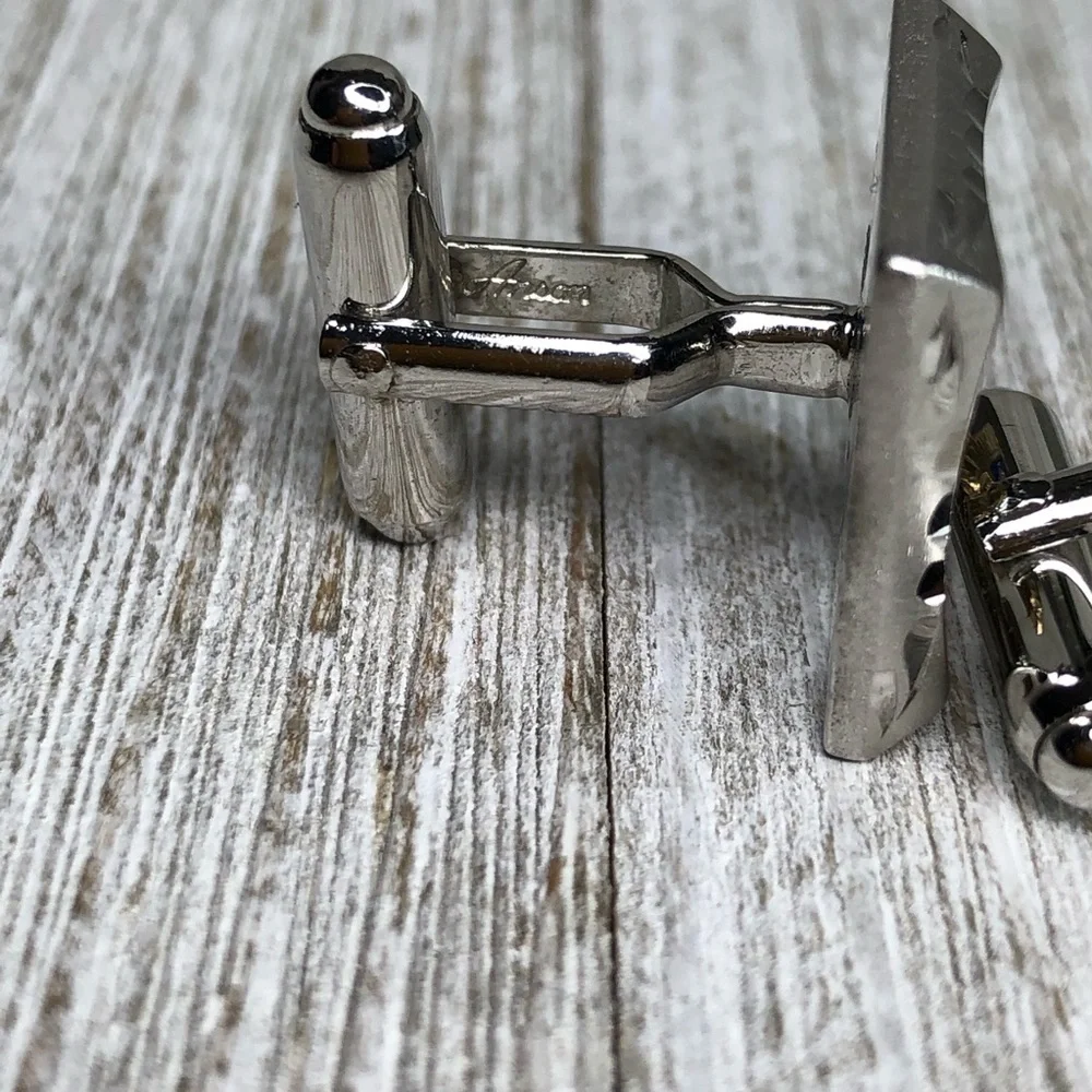 Vintage Anson Sterling Silver Freemason Cuff Links